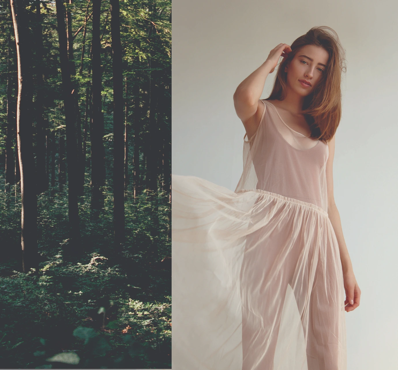 Lenzing TENCEL fabric dress
